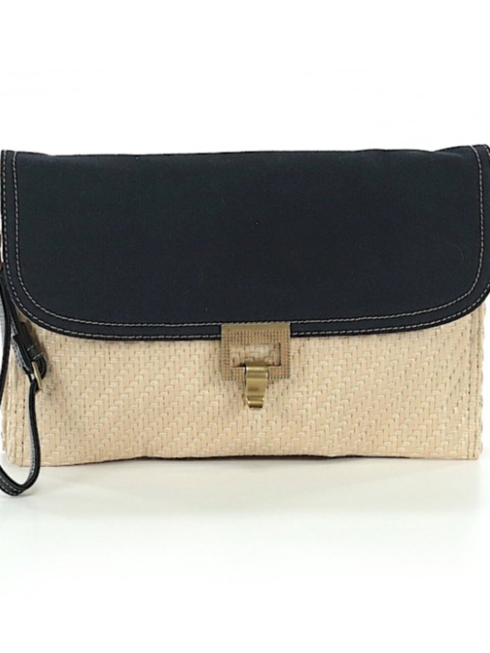 Jason Wu for Target Straw and Fabric Clutch EUC